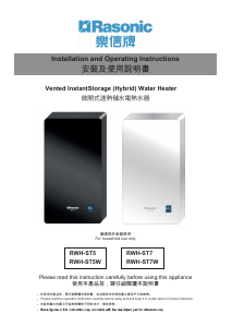 Handleiding Rasonic RWH-ST5W Boiler