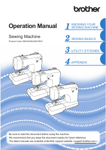 Handleiding Brother FS250ME Naaimachine