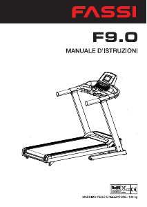 Manuale Fassi F9.0 Tapis roulant