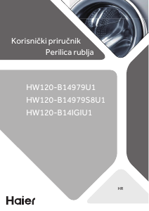 Priručnik Haier HW120-B14IGIEU1 Stroj za pranje rublja