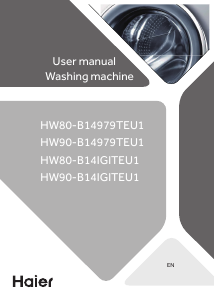 Handleiding Haier HW90-B14IGITEU1 Wasmachine