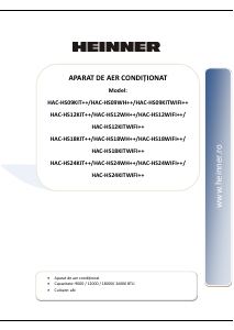 Használati útmutató Heinner HAC-HS09KITWIFI++ Légkondicionáló berendezés