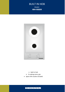Manual Heinner HBH-V302EIX Plită