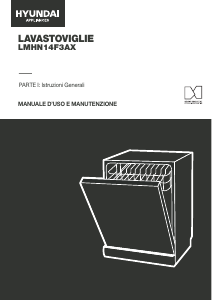 Manuale Hyundai LMHN-14F3AX Lavastoviglie