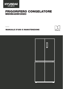 Manuale Hyundai MDHN-48NV3KE0 Frigorifero-congelatore