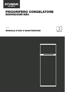 Manuale Hyundai BDDHN-29SM1EB0 Frigorifero