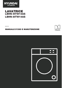 Manuale Hyundai LBHN-8ITW14AS Lavatrice