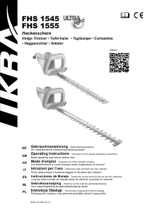 Manual Ikra FHS 1555 Hedgecutter