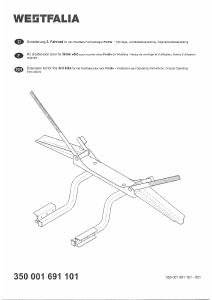 Bedienungsanleitung Westfalia Portilo 3 Fahrradträger