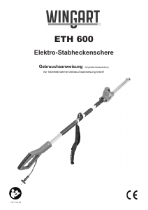 Bedienungsanleitung Wingart ETH 600 Heckenschere