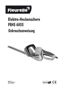 Bedienungsanleitung Fleurelle FEHS 6055 Heckenschere