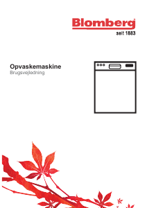 Brugsanvisning Blomberg SGVN 28321 Opvaskemaskine