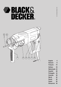 Bedienungsanleitung Black and Decker KD960 Bohrhammer