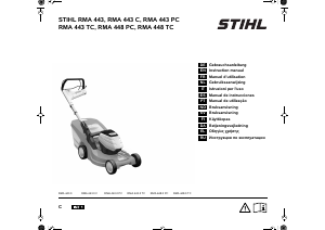 Handleiding Stihl RMA 443 C Grasmaaier