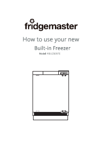 Handleiding Fridgemaster MBUZ6097E Vriezer