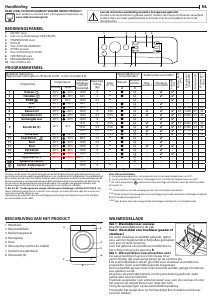 Handleiding Indesit BWEBE 91498X WKV Wasmachine