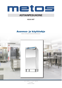 Käyttöohje Metos AQUA 80T Astianpesukone