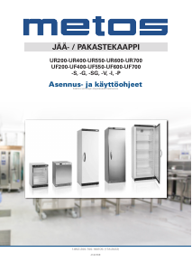 Käyttöohje Metos UF200S Pakastin
