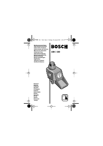 Manual Bosch ABC 150 Water Computer