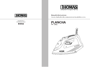 Manual de uso Thomas TH-7003 Plancha