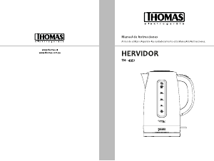 Manual de uso Thomas TH-4351 Hervidor