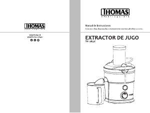 Manual de uso Thomas TH-2652i Licuadora