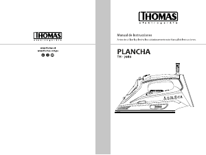 Manual de uso Thomas TH-7060 Plancha