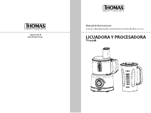 Manual de uso Thomas TH-9170B Robot de cocina