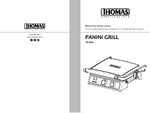 Manual de uso Thomas TH-980i Grill de contacto