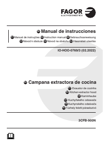 Handleiding Fagor 3CFB-900N Afzuigkap