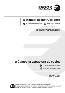 Manual Fagor 3CFT-9007N Cooker Hood