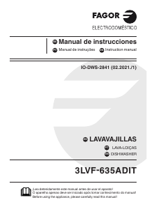 Handleiding Fagor 3LVF-635ADIT Vaatwasser