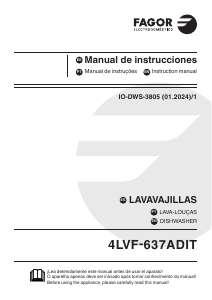 Handleiding Fagor 4LVF-637ADIT Vaatwasser