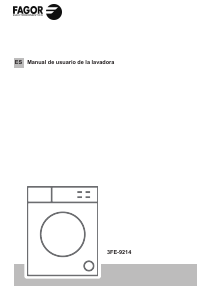 Handleiding Fagor 3FE-9214 Wasmachine