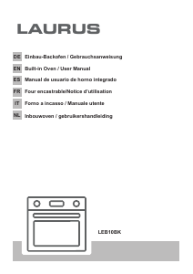 Handleiding Laurus LEB10BK Kookplaat