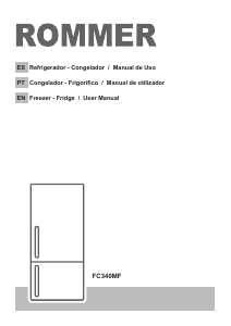 Manual Rommer FC 340 MF Fridge-Freezer