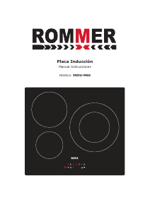 Manual de uso Rommer INDU M65 Placa