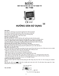 Hướng dẫn sử dụng Scala SC 7160 Máy theo dõi huyết áp
