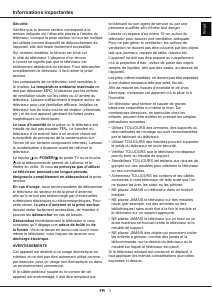 Mode d’emploi TCL 43P755 Téléviseur LED