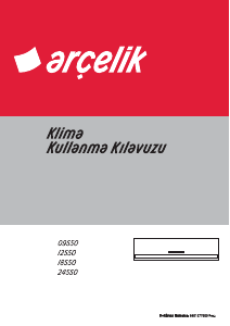 Kullanım kılavuzu Arçelik 09550 Mirror Prosmart Klima