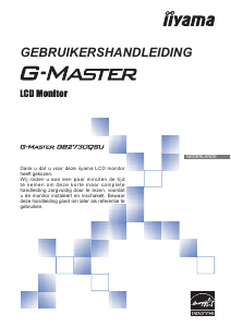 Handleiding iiyama G-Master GB2730QSU LCD monitor