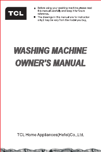 Handleiding TCL FF0612WB0FR Wasmachine