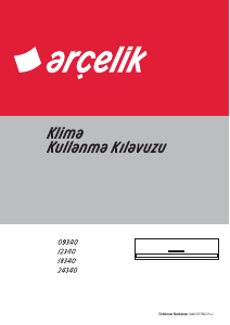 Kullanım kılavuzu Arçelik 18340 Prosmart Klima