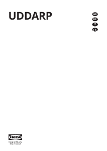 Manuale IKEA UDDARP Lavasciuga