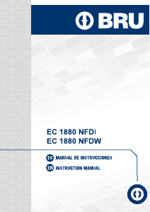 Manual BRU EC 1880 NFDI Fridge-Freezer