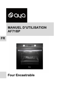 Handleiding AYA AF71BP Oven