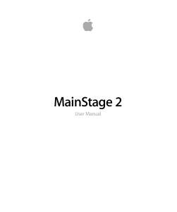 Handleiding Apple MainStage 2