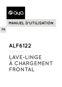 Mode d’emploi AYA ALF6122 Lave-linge