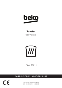 Handleiding BEKO TAM 7321 I Broodrooster