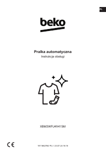 Instrukcja BEKO XBM3WFU49415M Pralka